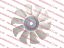 Picture of FN109014 FAN BLADE for NISSAN forklift truck MCP1F1A18LU