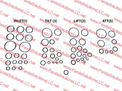 Toyota Forklift Truck 02-8FDF15 Oil Control Valve Overhaul Kit