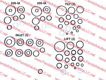 04676-21121-71 Oil Control valve overhaul kit