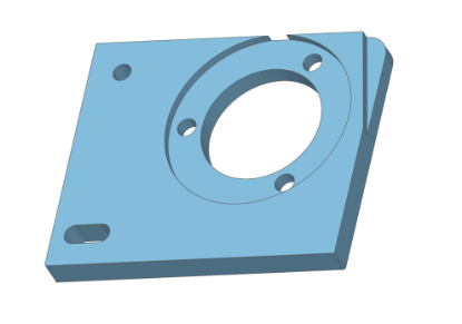 Picture of KMI Etch Machine Mounting Bracket